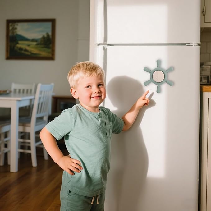 Suction Spinning Toy, Silicone Toddler Sensory Toys for Bath Toys Birthday Gift (Shifting Sand&Tradewinds)