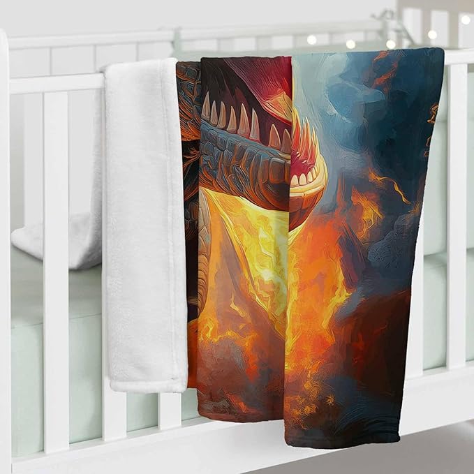 Personalized Baby Blanket with Name Photo for Boys, Soft Plush Receiving Blanket for Son Grandson, Custom Nursery Crib Blanket for Kids, Personalized Baby Gifts for Infant Newborn Shower Birthday