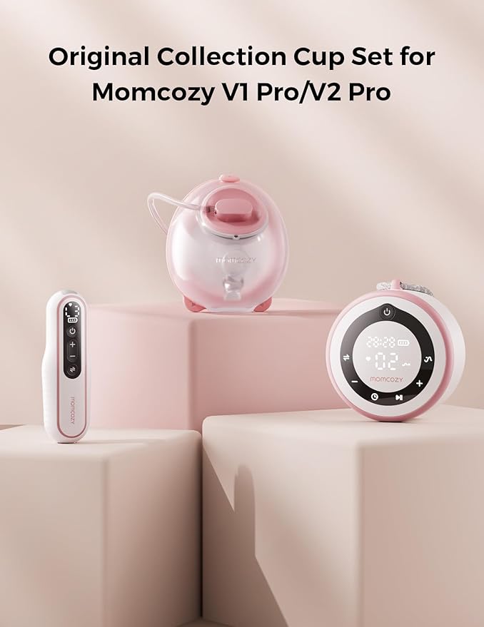 Momcozy Milk Collection Cups Only for Momcozy V1 Pro/V2 Pro, 2 Pack