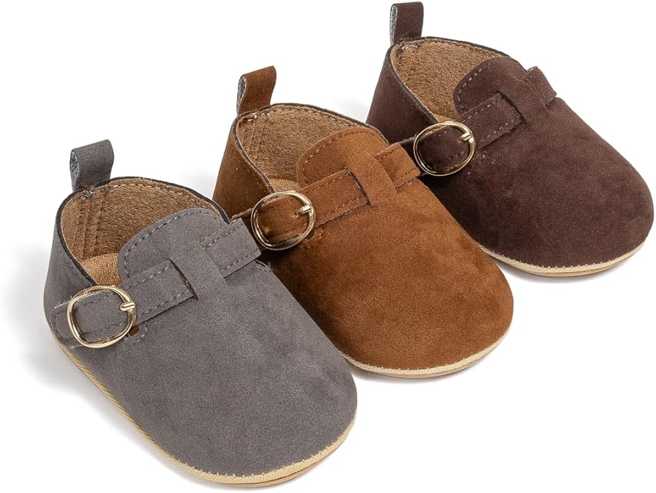 Baby Unisex Warm Snow Boots Newborn Leather Fur Lace Up Ankle Anti-Slip Rubber Texture Sole Toddler Prewalker Winter Crib Shoes