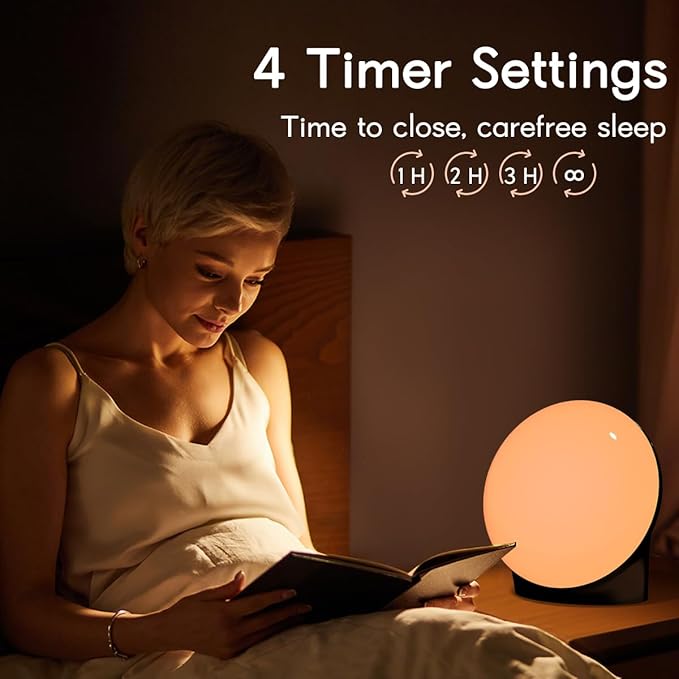 BrownNoise White Noise Machine with 30 Soothing Sounds 12 Colors Night Light and Sound Machine 36 Volume Levels 4 Timers and Memory Function 10 Adjustable Brightness Sleep Machine for Baby Adults Kids