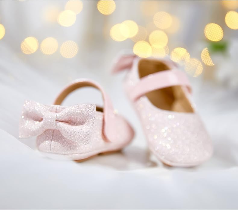 Soft Sole Baby Shoes - Infant Baby Walking Shoes Moccasins Rubber Sole Crib Shoes