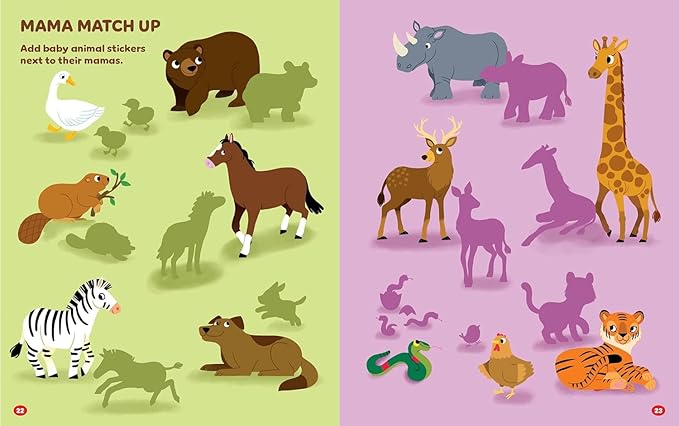 Toddler Sticker Activity Book Includes 500+ Stickers - Learn ABCs, Counting, Colors and More for Kids Ages 2 - 5 (Start Little Learn Big Series)