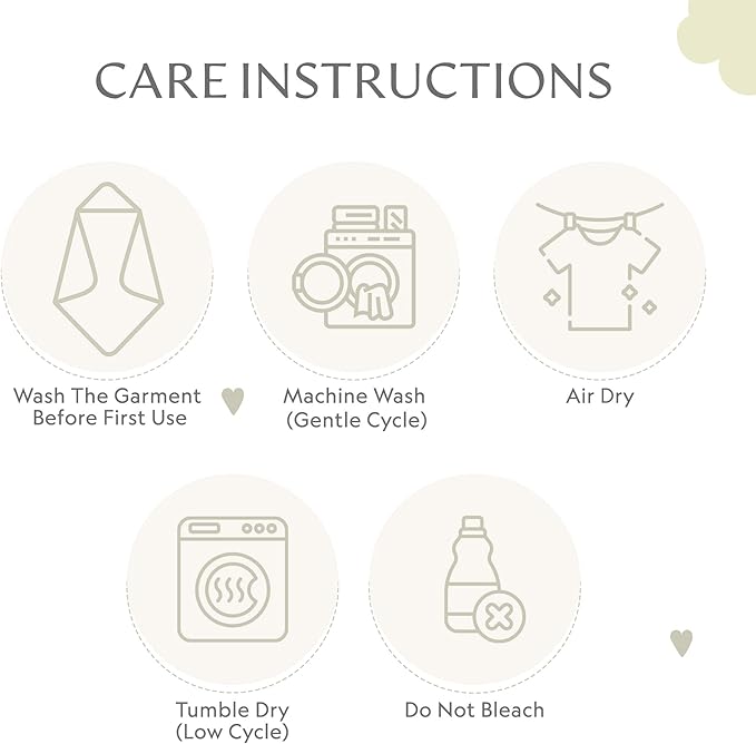 Bamboo Viscose Baby Hooded Towel & Washcloth Set for Babies and Toddlers, Soft & Absorbent, 70% Viscose from Bamboo, 30% Cotton Muslin - Imported (Blue Dash)