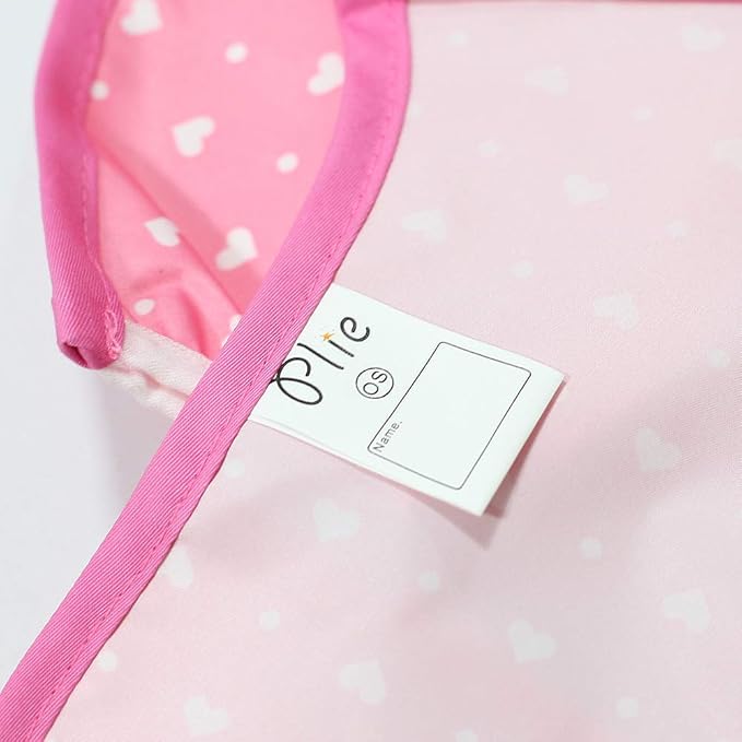 Long Sleeve Waterproof Bib for Toddlers – Feeding Smock for Baby Mealtime, Self-Feeding, Painting & Messy Play, BPA-Free