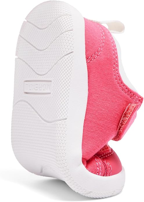 MORENDL Wide Toe Box Shoes Toddler Barefoot Shoes Baby Walking Shoe Boy Girl Non-Slip Zero Drop Minimalist Sneakers Comfort Tennis Outdoor Activities