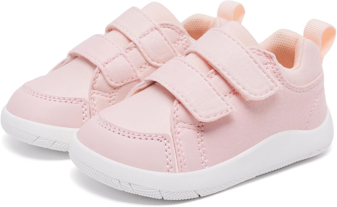 MORENDL Wide Toe Box Shoes Toddler Barefoot Shoes Baby Walking Shoe Boy Girl Non-Slip Zero Drop Minimalist Sneakers Comfort Tennis Outdoor Activities