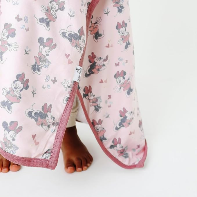 Premium Big Kid Hooded Towel "Minnie Mouse" by Copper Pearl