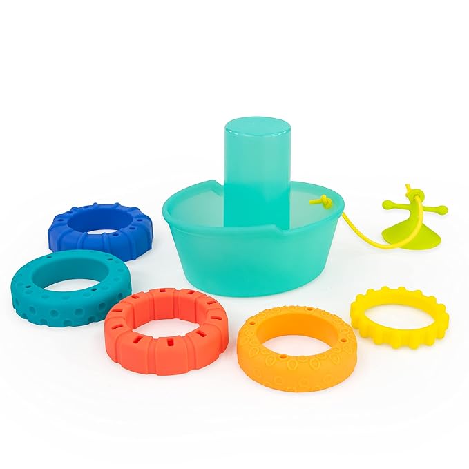 Sassy STACKIN' Ship TUB Toy