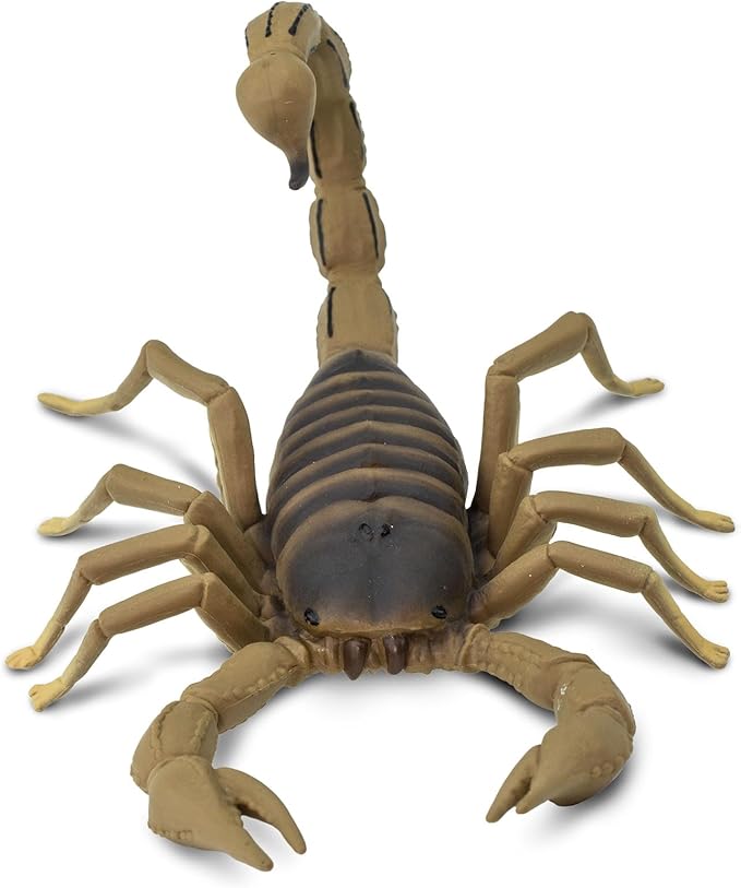 Safari Ltd. Scorpion Figurine - Realistic 7.5" Arachnid Figure - Educational Toy for Boys, Girls, and Kids Ages 3+