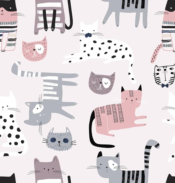 BapronBaby Kitty Bapron - No Neck Tie Safer Bib for Baby & Toddler - Soft Waterproof Stain Resistant - Machine Washable - Sz Baby/Toddler 6m-3T