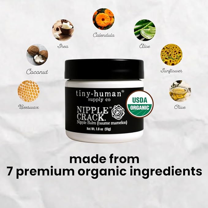 Nipple Crack & Pain in the Butt MAX Diaper Rash Cream (2PKS)