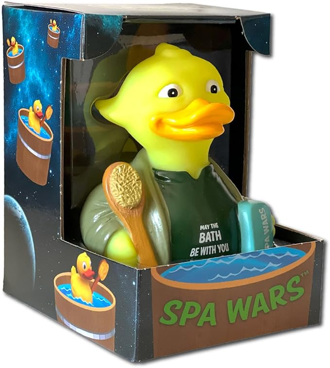 CelebriDucks - Spa Wars - Floating Rubber Ducks - Collectible Bath Toy Gift for Kids & Adults of All Ages