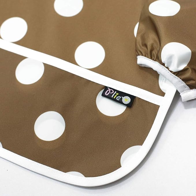 Long Sleeve Waterproof Bib for Toddlers – Feeding Smock for Baby Mealtime, Self-Feeding, Painting & Messy Play, BPA-Free