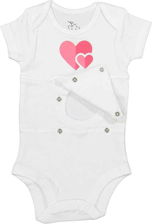 Feeding Tube Undershirt Onesie for Babies, Toddlers and Children
