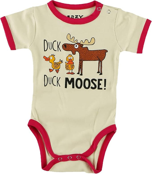 Lazy One Cute Unisex Baby Bodysuit, Cute Animal Designs, 6-18 Months