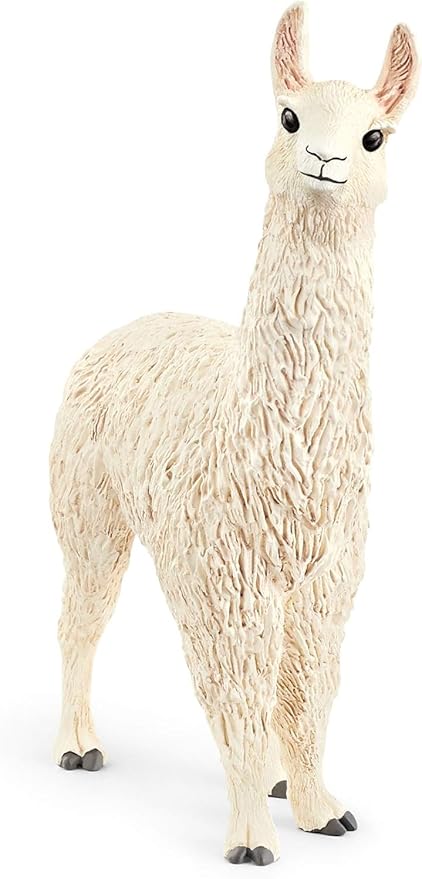 Schleich Farm World - 4" Llama Figurine - Realistic Farm Animal Toys for Boys and Girls - Screen Free Imaginative Play for Kids 3+