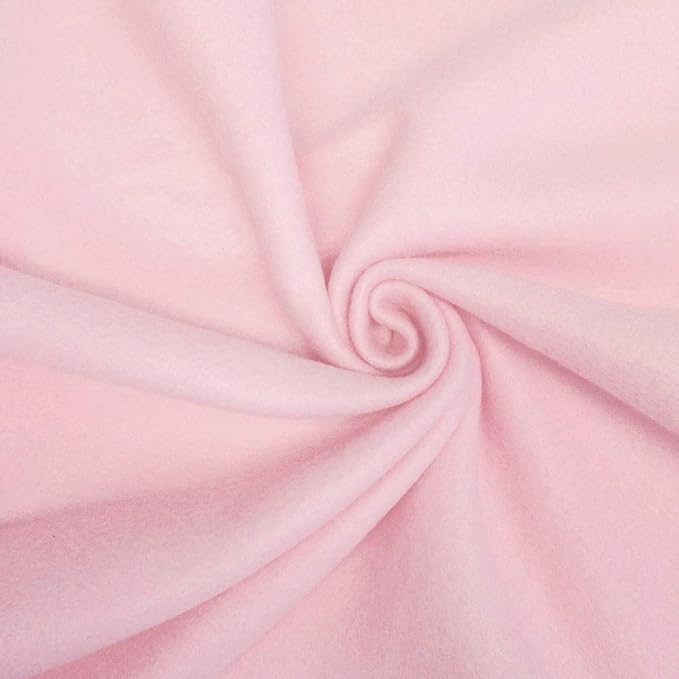 American Baby Company Fleece Blanket with Silk-Like Satin Trim, Soft, Warm & Cozy, Pink, 30" x 30" for Boys and Girls, Perfect for Baby Carrier, Stroller, Travel and Gifting