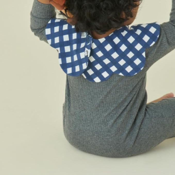 Konny Baby Bibs Set, 360 ° Rotate, Soft and Absorbent Bandana Drooling for Boys Girls baby Essentials