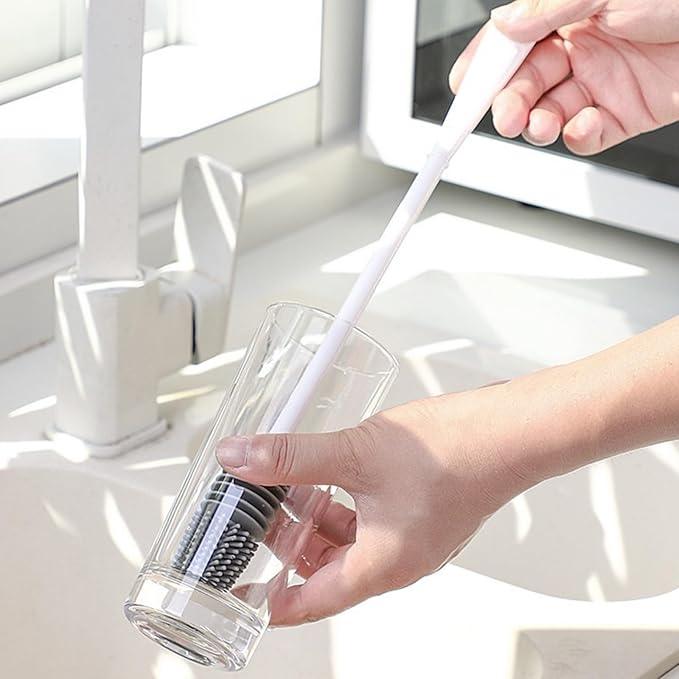 Bottle Brush for Stanley Tumblers,3 in 1 Cup Lid Gap Cleaning Brush Set for Owala Bottles, Multifunctional Water Bottle Cleaning Brush,Home Kitchen Crevice Cleaner Brush Tools