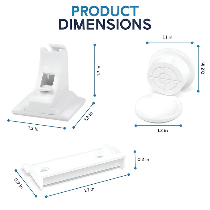 Pack of 12 Magnetic Cabinet Locks for Child Safety with 3 Keys, 3M Adhesive Easy Installation, Baby Proofing Magnetic Locks for Cabinets and Drawers(12 Locks + 3 Keys)