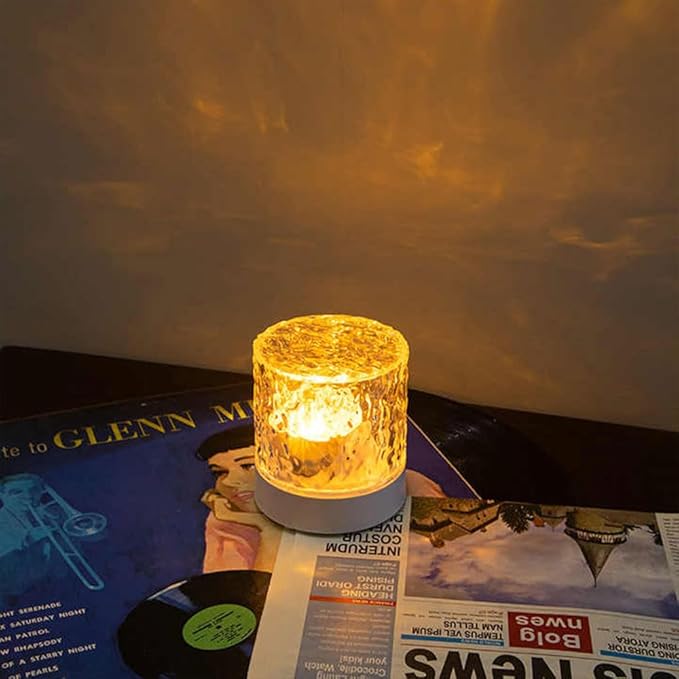 Northern Lights Projector, 16 Colors Ocean Wave Light Projector, Water Ripple Ambient Night Light with Remote, Touch Control Aurora Projector for Bedroom,Room Decor,Kids Room