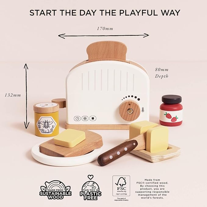 Le Toy Van Honeybake Collection, Toaster Set