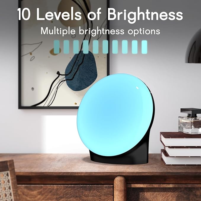 BrownNoise White Noise Machine with 30 Soothing Sounds 12 Colors Night Light and Sound Machine 36 Volume Levels 4 Timers and Memory Function 10 Adjustable Brightness Sleep Machine for Baby Adults Kids