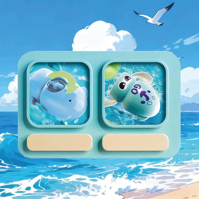 3pcs Bath Toys,Floating Wind Up Swimming Octopus Toy for Baby Toddler, Bathtub Toys, Pool Toys, Water Toys for Toddlers Boy Girl