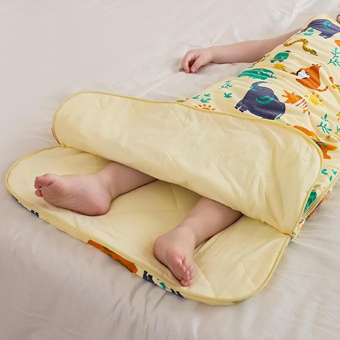 Bamboo Viscose Sleep Sack for Babies and Toddlers 1.0 Tog Wearable Blanket 2-Way Zipper Baby Shower Gifts