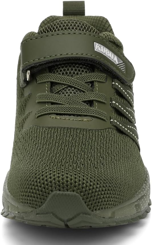 KUBUA Kids Sneakers for Boys Girls Running Tennis Shoes Lightweight Breathable Sport Athletic