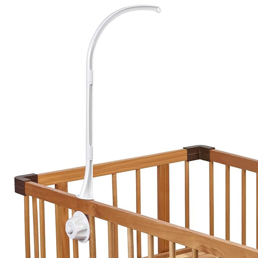 Baby Mobile Arm for Crib, Rotating Mobile Hanger, Plastic Crib Mobile Arm, Nursery Decor
