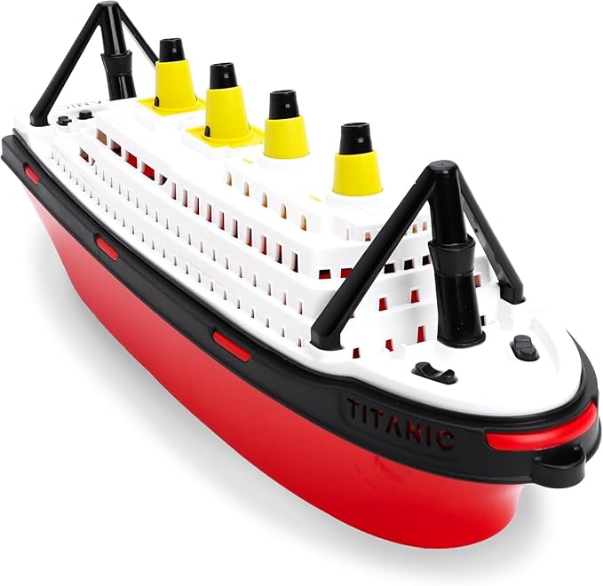 Toyland® 41cm (16") Titanic Replica Toy Boat - Kids Floating Water Toy - Pool & Bathtime Toys - 3 Years+