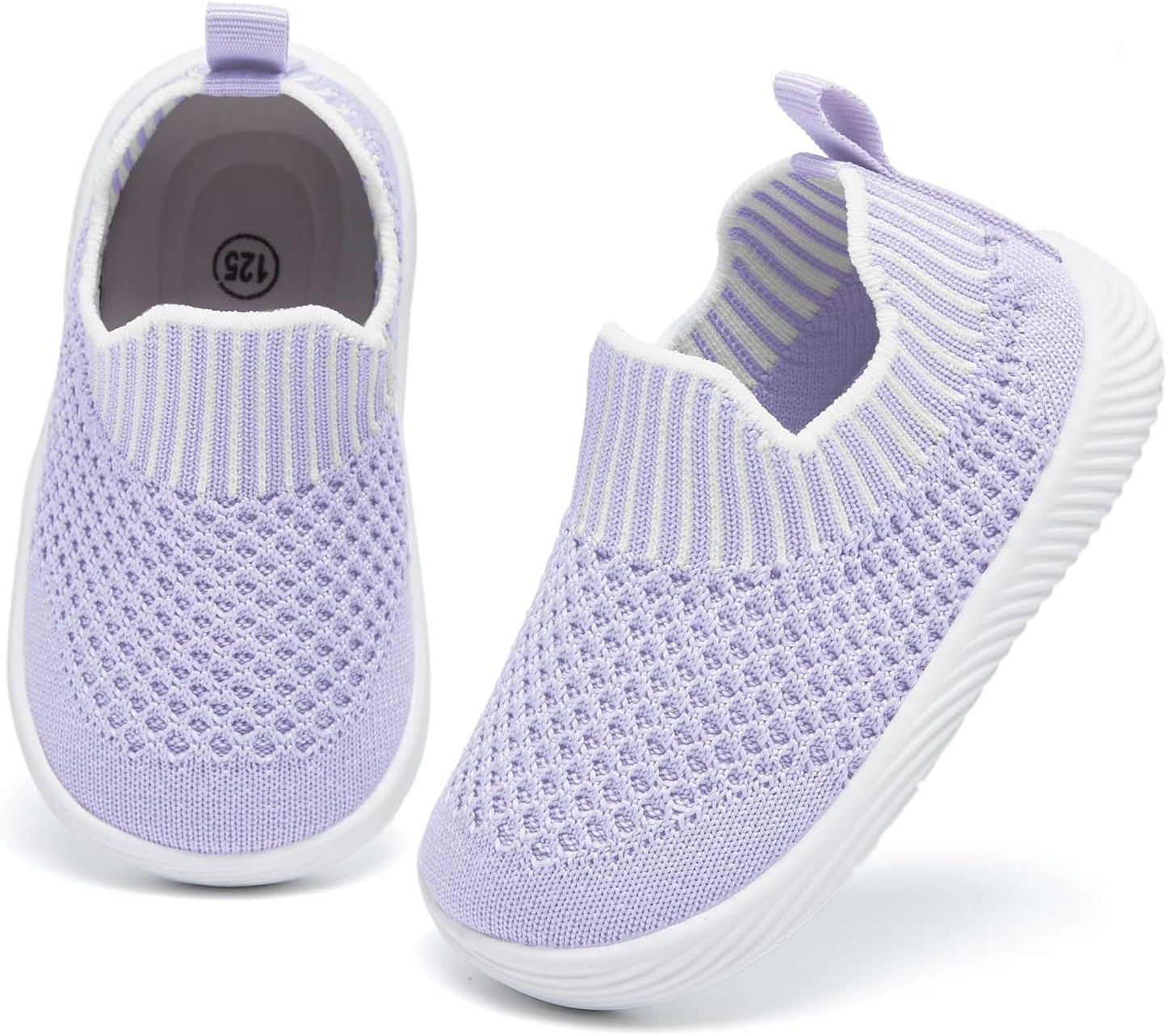 MORENDL Baby Toddler Walking Socks Non-Slip Breathable Unisex Casual Sneakers