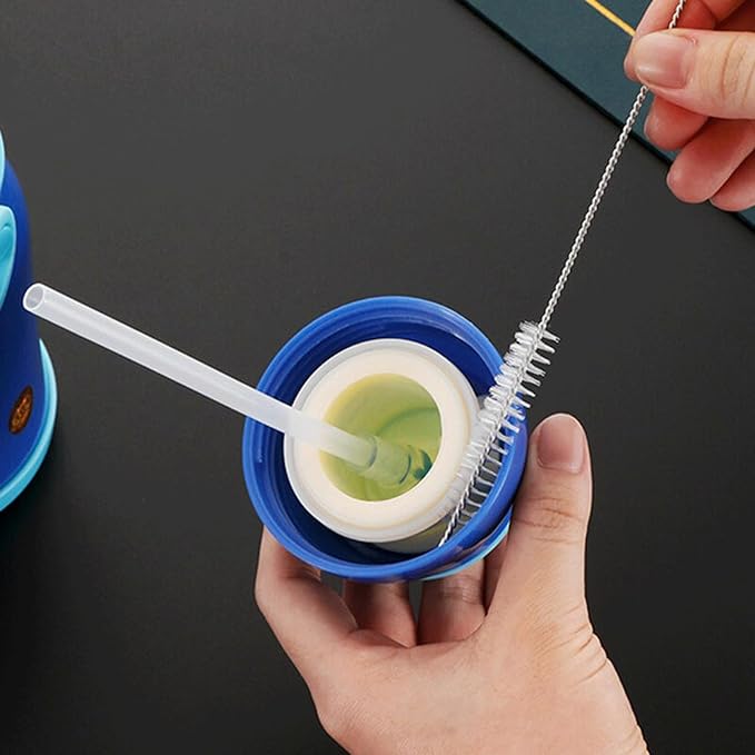 24PCS Long Straw Cleaner Brushes, 12 Sizes Nylon Pipe Tube Cleaner, Tube Cleaning Brush Set for Small Spaces, Sippy Cups, Water Bottle, Metal and Plastic Drinking Straw Cleaning