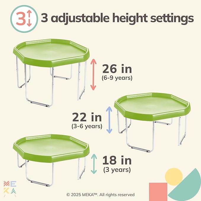MEKA Tuff Tray Set for Sensory Play