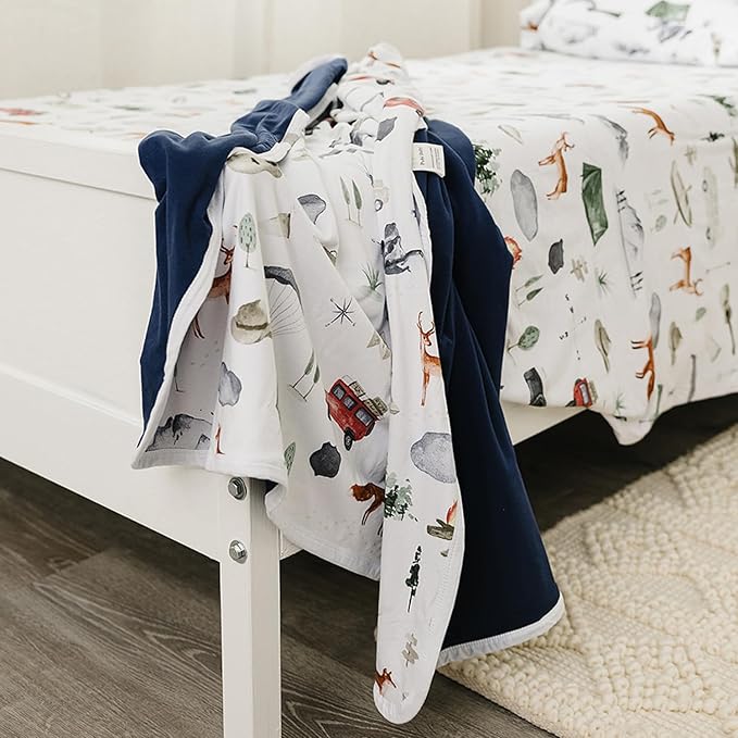 Pobi Baby Premium Baby Blanket, Soft Stretchy Quilt for Babies, Toddlers, Kids (Explore)