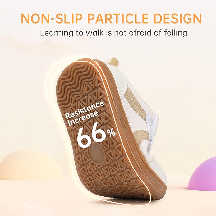 Toddler Wide Toe Box Barefoot Shoes Boys Girls Sneakers Kids Tennis Shoes Preschool Non Slip Lightweight Comfortable First Walking Shoes Running Outdoor Activities