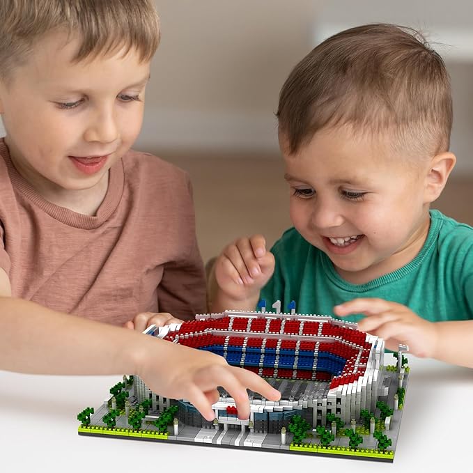 Soccer Stadium Building Blocks Sets Toys Football Architecture Model Kits Gifts for Adults Kids Boys 3500+Pieces