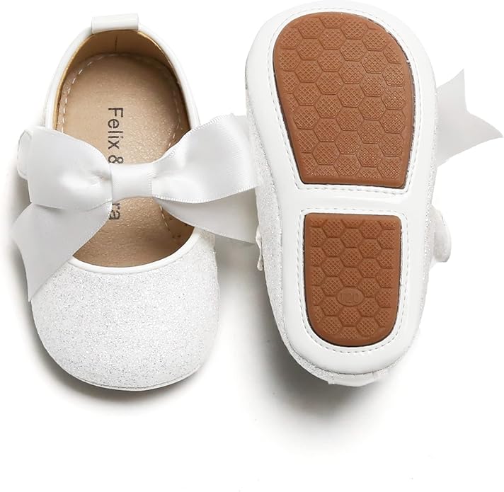 Soft Sole Baby Shoes - Infant Baby Walking Shoes Moccasins Rubber Sole Crib Shoes