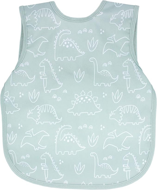 BapronBaby Animal Prints Bapron - No Neck Tie Safer Bib - Baby & Toddler - Soft Waterproof - PVC, BPA & Phthalate Free - 6m+