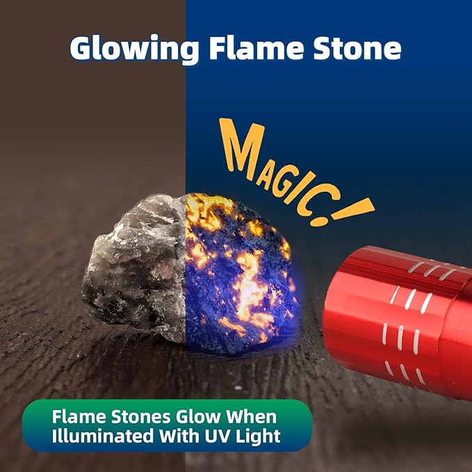 World Map Dig Kit - Gem Rocks Excavation Kit, Gemstone for Kids, Fossil Rock Toys Dig Kits for Collection, World Map Toys for Boys Girls 6 and up Year Old Birthday Gifts