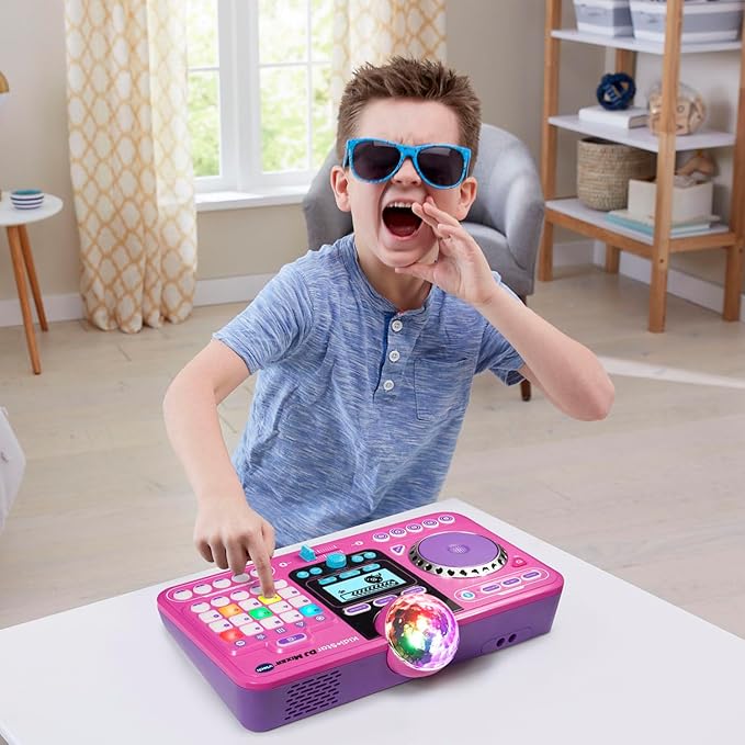 VTech Kidi Star DJ Mixer, Pink