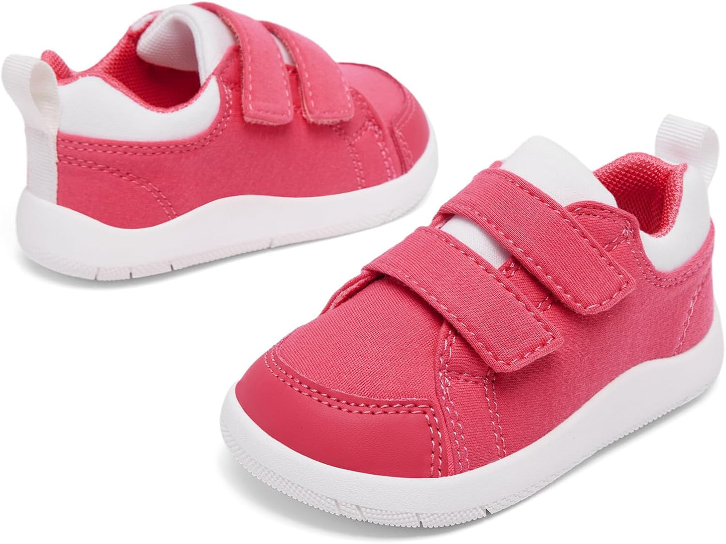 MORENDL Wide Toe Box Shoes Toddler Barefoot Shoes Baby Walking Shoe Boy Girl Non-Slip Zero Drop Minimalist Sneakers Comfort Tennis Outdoor Activities