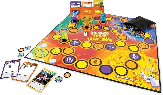 MindWare Science Trivia Challenge Game – Educational & Fun Game for Families & Kids Ages 7 & Up