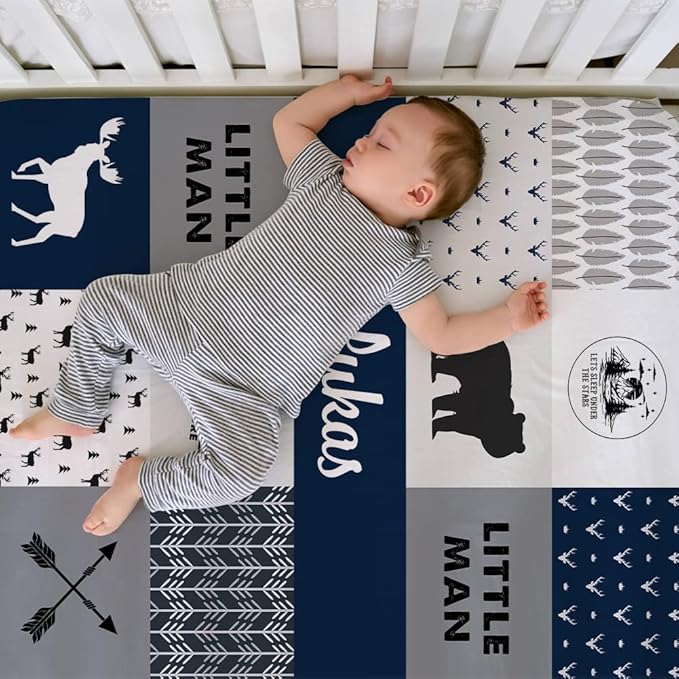 EVER2000 Personalized Baby Blanket for Girls, Custom Baby Blanket with Name, Soft & Fuzzy Newborn Receiving Blankets for Toddler, Customized Baby Gifts for Birthday Baby Shower