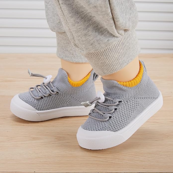 BMCiTYBM Baby Sneakers Girls Boys Lightweight Breathable Mesh First Walkers Shoes 6-24 Months