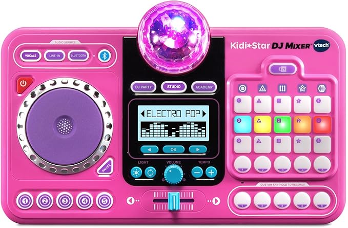 VTech Kidi Star DJ Mixer, Pink