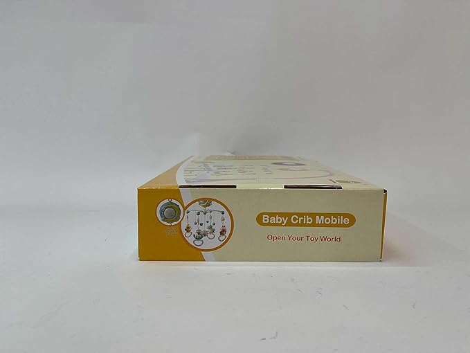 Baby Musical Crib Mobile with Timing Function Projector Lights,Stand-Along Rattles and 150 Melodies Music Box with Remote Control for Newborn 0-24 Months