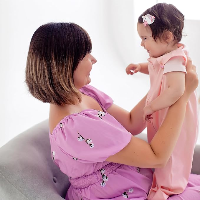 Mama Cheetah Baby Sleep Sack 0.5 TOG, Organic Cotton Baby Wearable Blanket with Two-Way Zipper, Swaddle Transition Baby Sleeping Bag for Newborn Infant Toddler Boy Girl, 18-24 Months